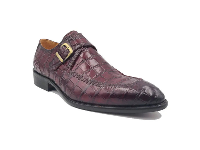 Carrucci Single Monk Buckle Split Toe Loafer