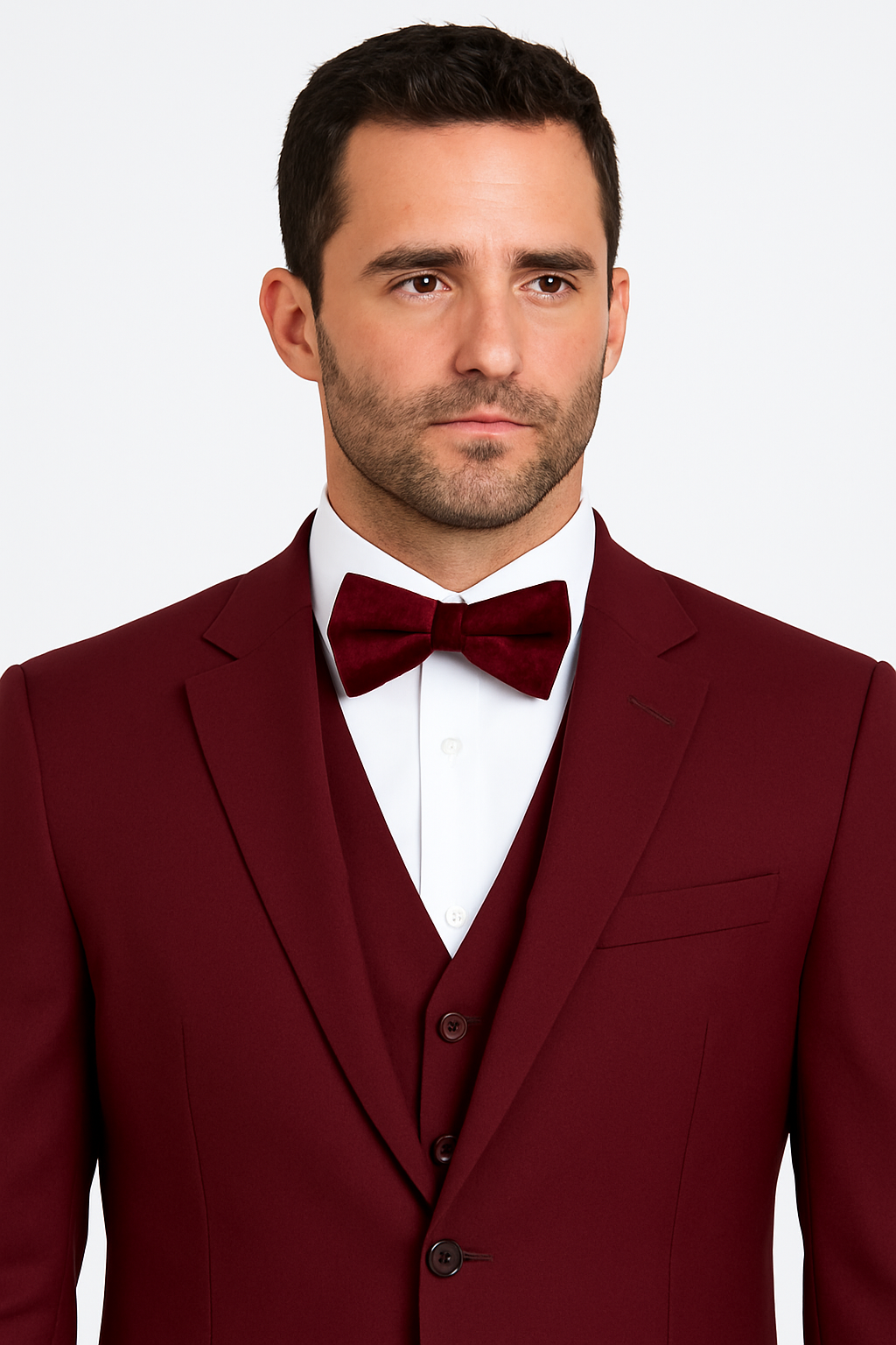 Extra Slim Fit Suit Mens Slim Fit Suit - Fitted Suit - Skinny Suit Burgundy Tapered Fitted European Cut Suit