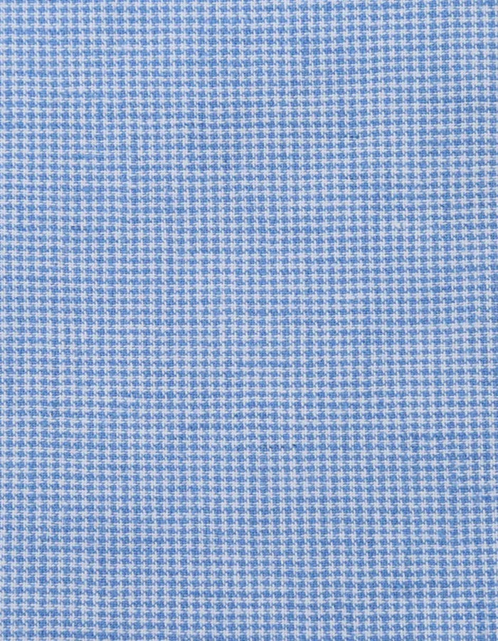 Mens Classic Two Button Linen & Cotton Summer Sport Coat Sky Blue Blazer - Men's Tuxedo USA