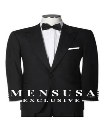 Slk3 Peak Collor One Button Super 120's Wool + Shirt + Bow Tie Suits