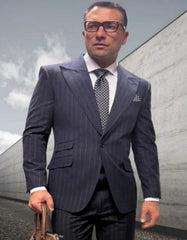 statement-suits-wool-suits-peak-lapel-suits-ticket-pocket-modern-fit-charcoal-stripe-suit