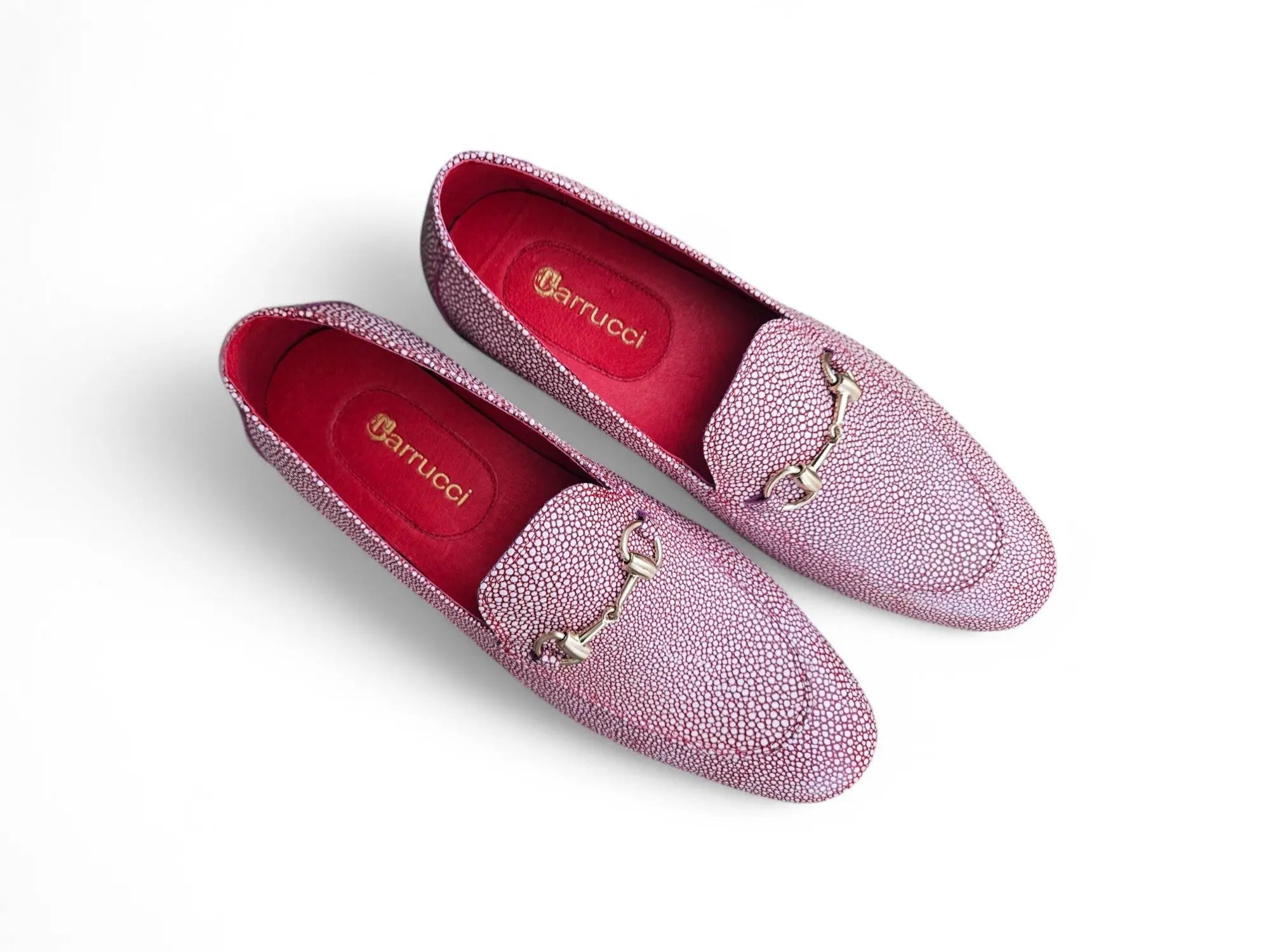 Stingray Embossed Horsebit Loafer Carrucci
