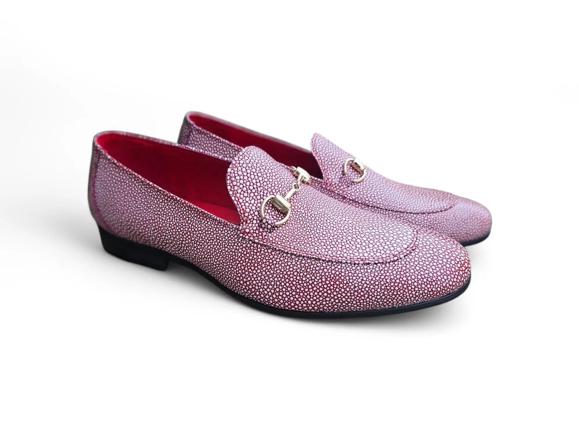 Stingray Embossed Horsebit Loafer