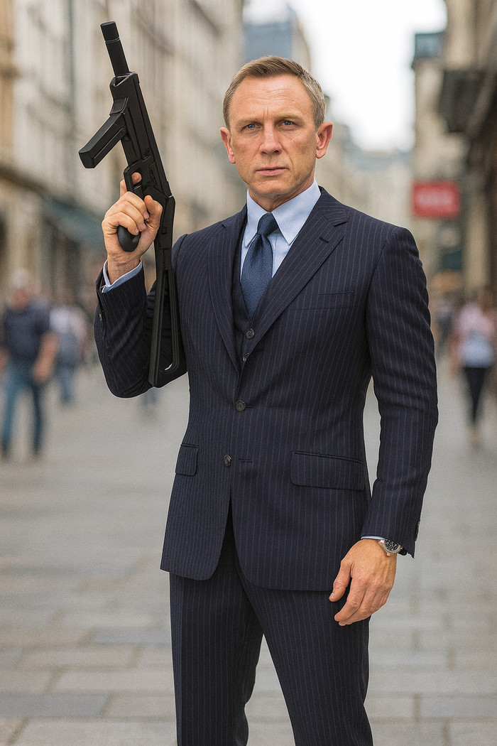 James Bond Costume - James Bond Costume Suit