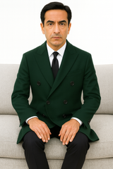 6-button-dark-olive-green-long-overcoat-custom-prom-tuxedos