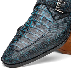 marco-di-milano-toluca-blue-black-jean-monk-strap-lizard-crocodile-shoes