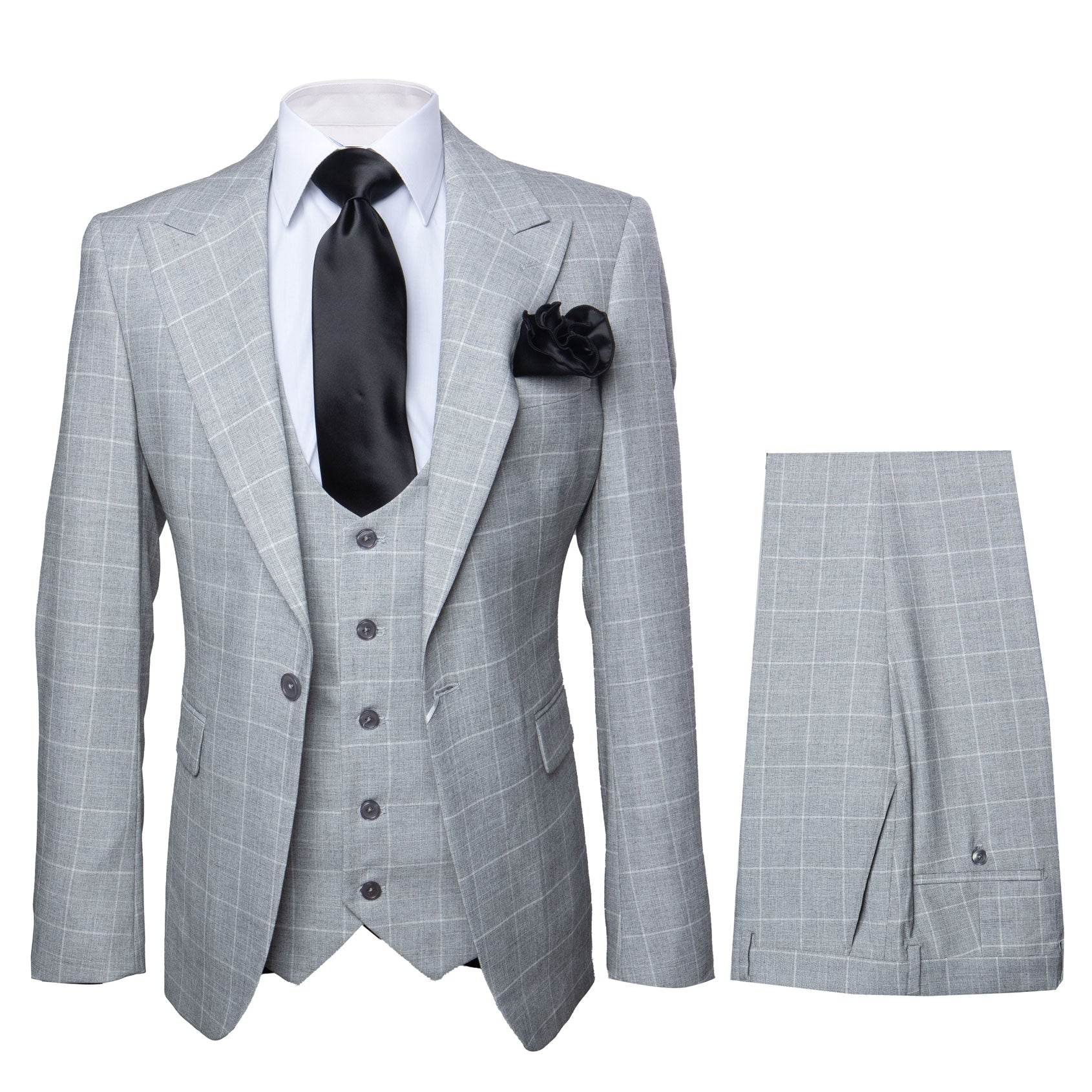 Rossi Man RM1851 Tom ƒ?? Men's Slim Fit Suit for Modern Elegance