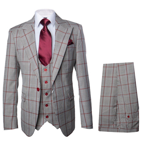 Rossi Man RM1854 Tom ƒ?? Men's Slim Fit Suit for Men