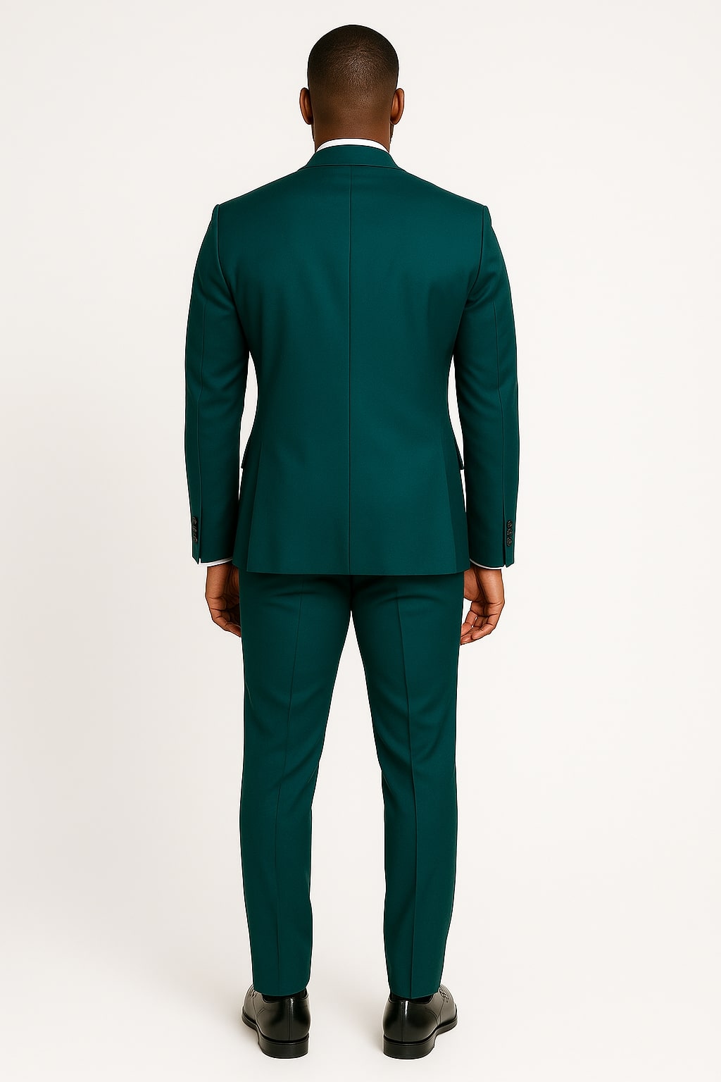 Teal Green Tuxedo Suit for Men  Satin Shawl Lapel Prom and Wedding Suit