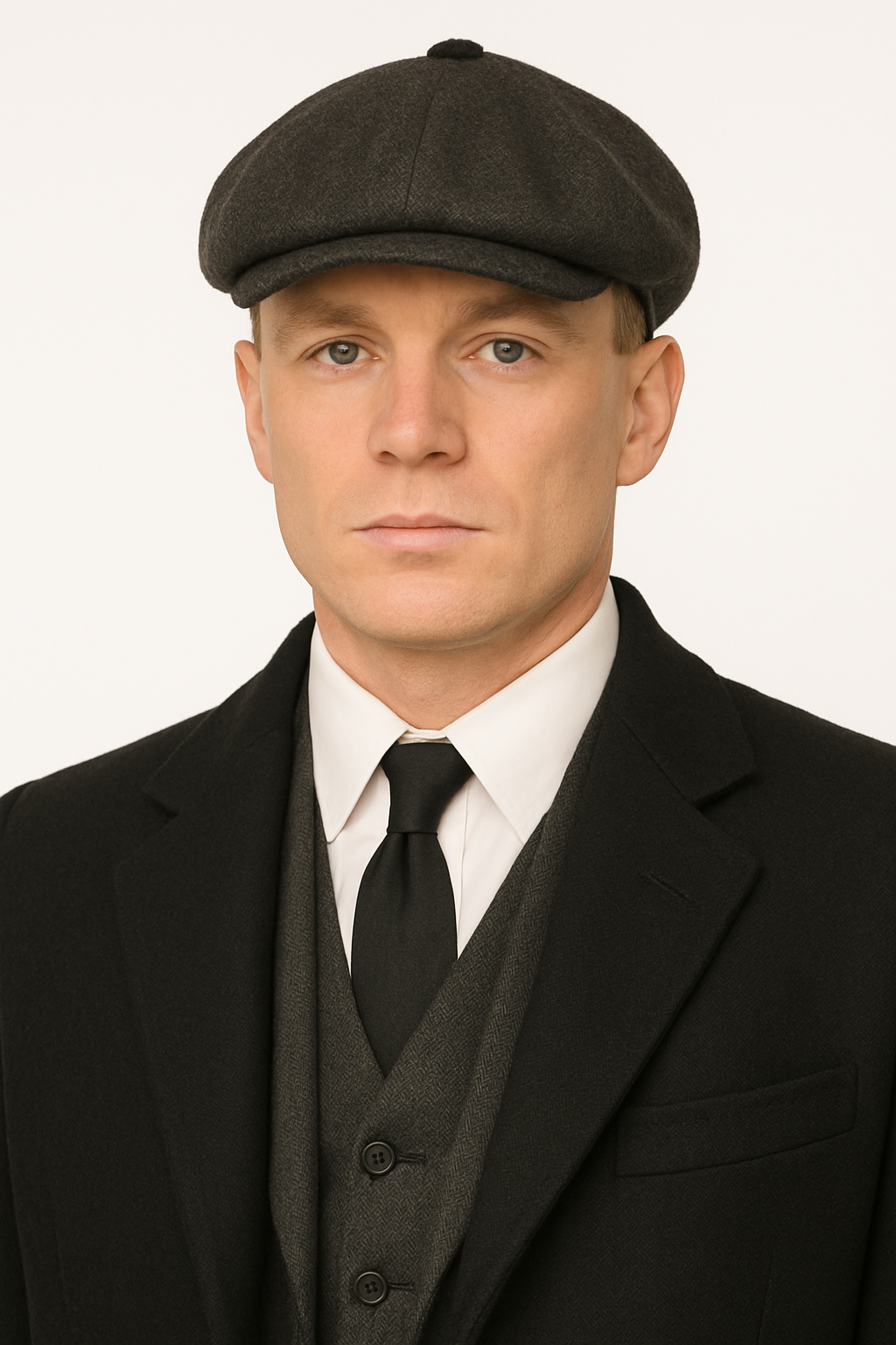 Mens Costume Thomas Shelby Suit & Overcoat