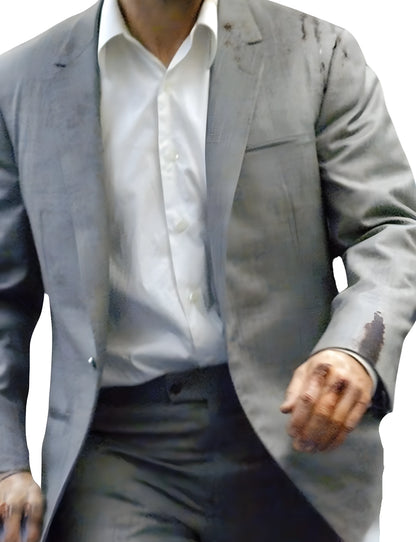 Men’s Tom Cruise Collateral Grey Suit – Movie Inspired Classic Fit Suit