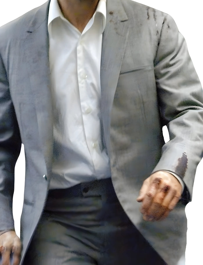 Men’s Tom Cruise Collateral Grey Suit – Movie Inspired Classic Fit Suit