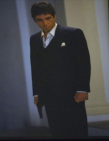 Tony Montana Suit Black Scarface Suits