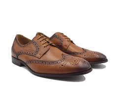 tumbled-leather-blucher-style-oxford-with-flex-sole