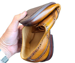 tumbled-leather-blucher-style-oxford-with-flex-sole