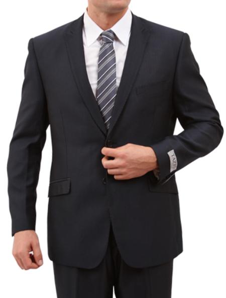 Men's 2 Button Front Closure Slim Fit Suit