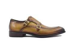 two-tone-monk-strap-buckle-loafer