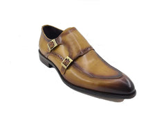 two-tone-monk-strap-buckle-loafer