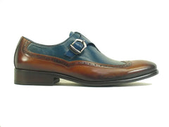 two-tone-wingtip-buckle-loafer