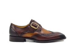 two-tone-wingtip-monk-strap
