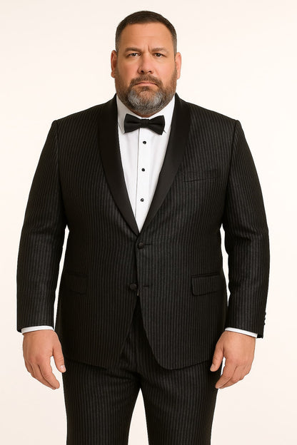 Mens Shiny Black Glitter Tuxedo with Satin Shawl Lapel  Ultra Slim Fit Sparkle Suit for Weddings, Proms & Formal Events