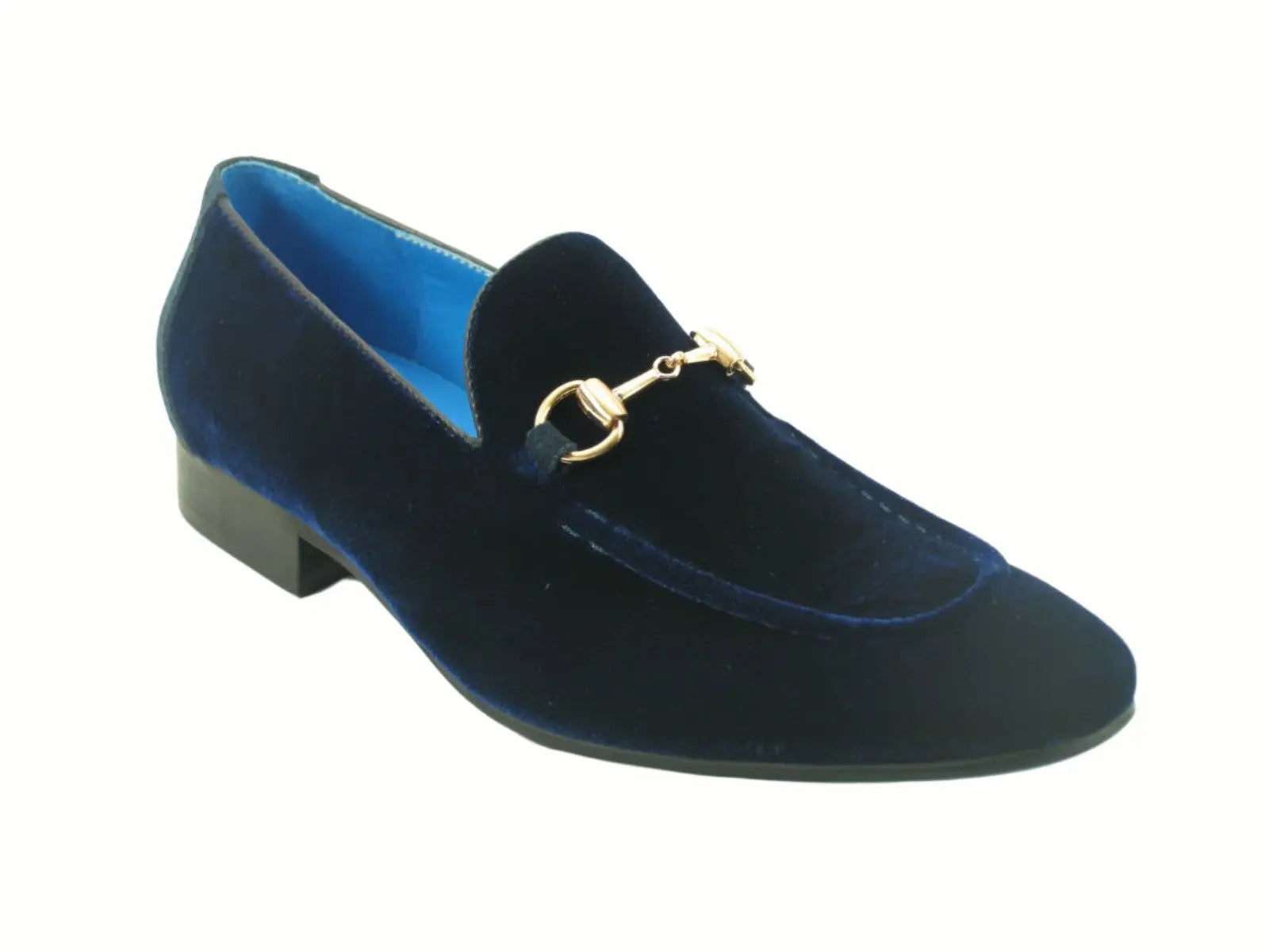Velvet Buckle Loafer Carrucci