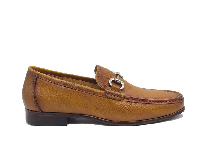 Carrucci Victor Horsebit Loafer Leather Sole