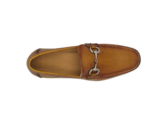 Carrucci Victor Horsebit Loafer Leather Sole