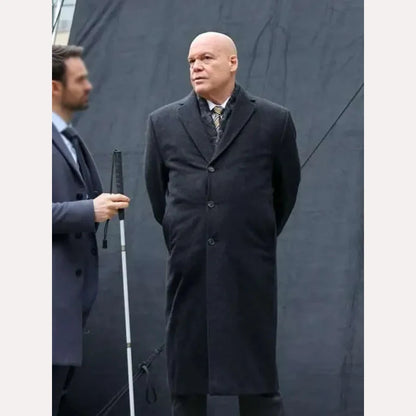 Daredevil Born Again Wilson Fisk Black Coat