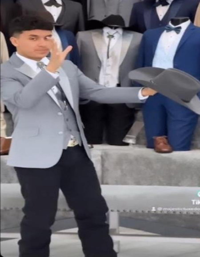 Mens Gray Tuxedos