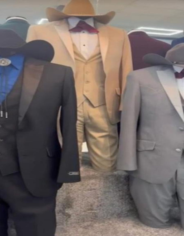 Western Suit - Tan Cowboy Tuxedo and Suit