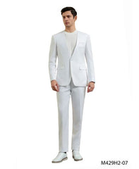 white-linen-suit-for-summer-collarless-blazer-and-pants-collarless-lapel-no-lapel-casual