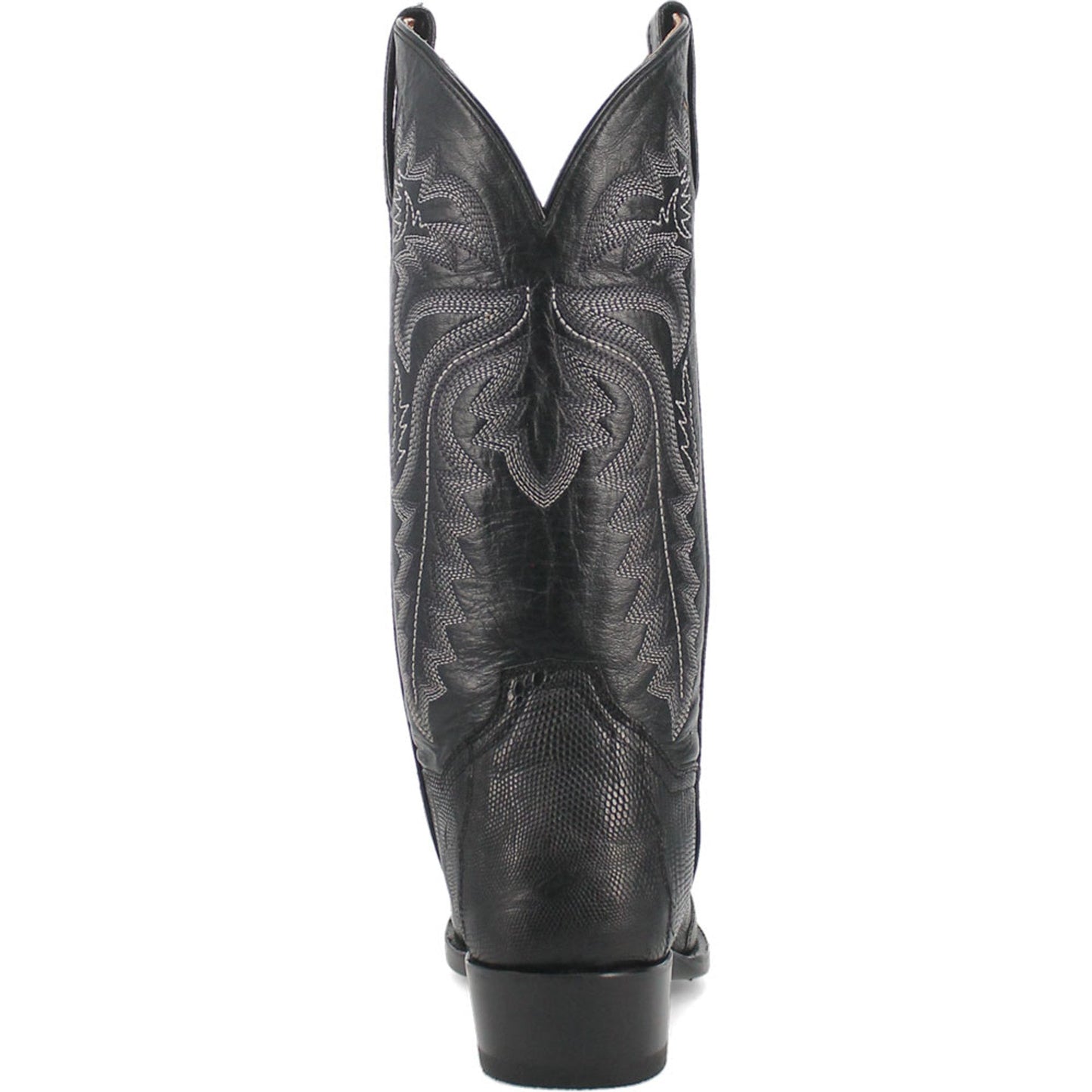 Dan Post Mens Winston Black Exotic Lizard Leather 13 Round Toe Cowboy Boot