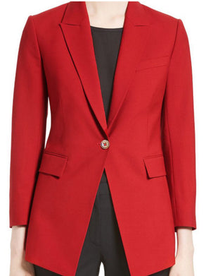 Women’s Tailored Blazer Jacket – Elegant Business & Casual Layering Piece