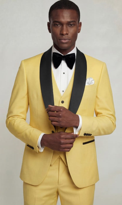 Classic Black Tuxedo – 3 Piece