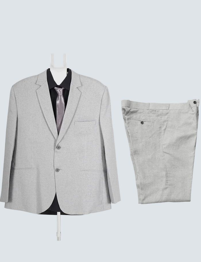 Men’s No Time To Die White Linen Suit – Daniel Craig James Bond Outfit