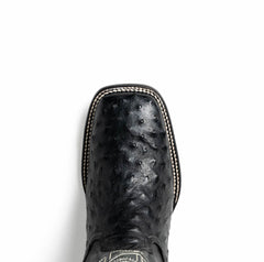 marco-di-milano-alabama-black-ostrich-quill-square-toe-cowboy-boots
