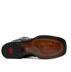 marco-di-milano-alabama-black-ostrich-quill-square-toe-cowboy-boots