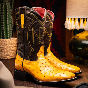 Marco_Di_Milano Alabama Buttercup - Luxury Leather Dress Shoe