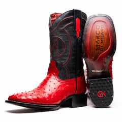 marco-di-milano-alabama-red-ostrich-quill-square-toe-cowboy-boots
