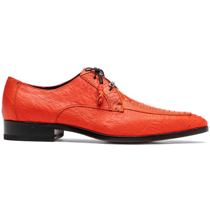 Marco_Di_Milano Andretti Orange Leather Shoe