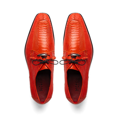 Marco_Di_Milano Andretti Orange Leather Shoe