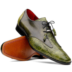 marco-di-milano-anzio-green-alligator-calfskin-derby