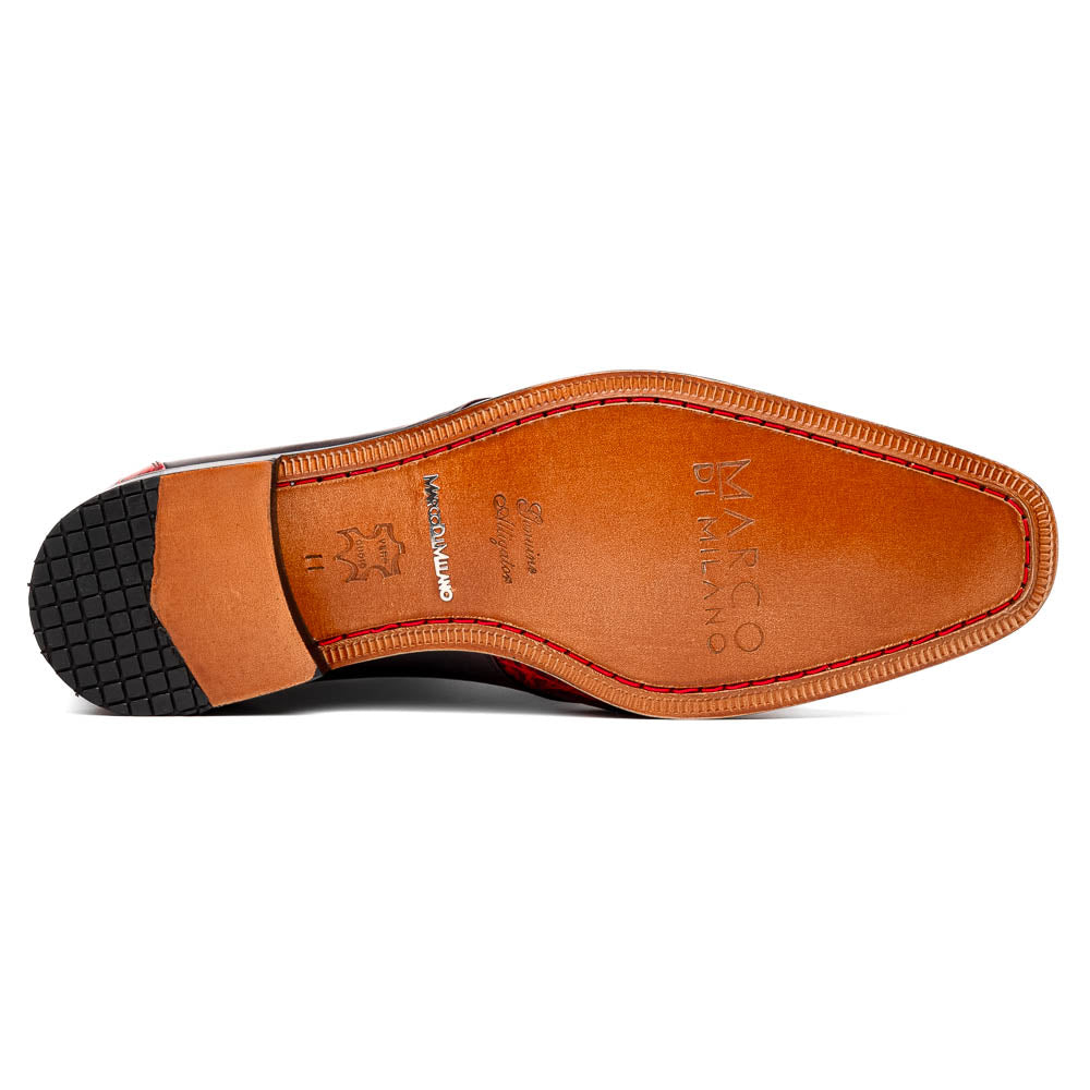 Marco Di Milano Anzio Black Cherry Leather Shoe