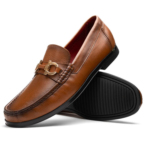 Marco Di Milano Atrani Honey Calf Bit Loafer