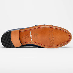 marco-di-milano-aubiere-navy-blue-ostrich-quill-tassel-loafers