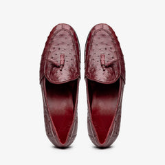 marco-di-milano-aubiere-wine-ostrich-quill-tassel-loafers