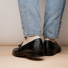 marco-di-milano-aubiere-black-ostrich-quill-tassel-loafers