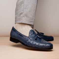 marco-di-milano-aubiere-navy-ostrich-quill-tassel-loafers