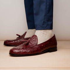 marco-di-milano-aubiere-wine-ostrich-quill-tassel-loafers
